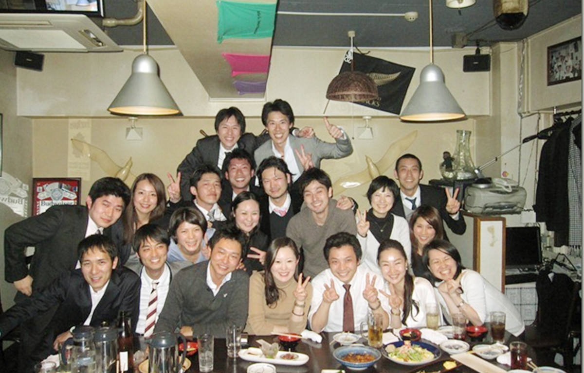 同期会での写真