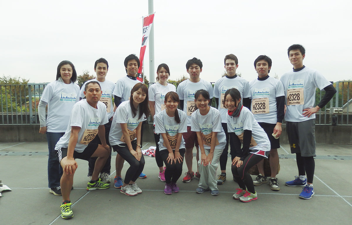 駅伝大会での写真