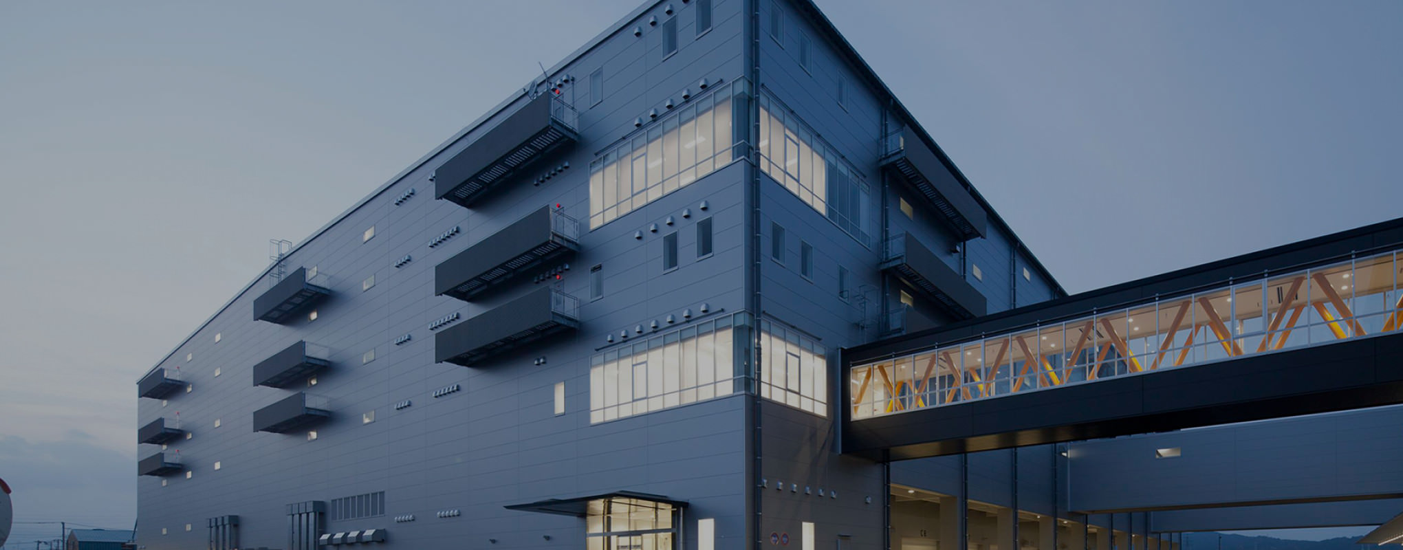 物流施設の写真