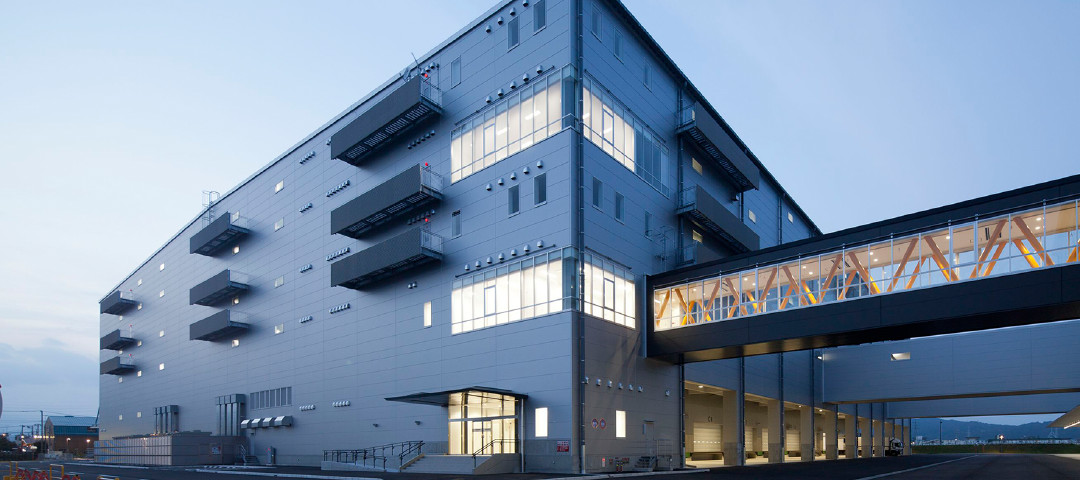 物流施設の写真