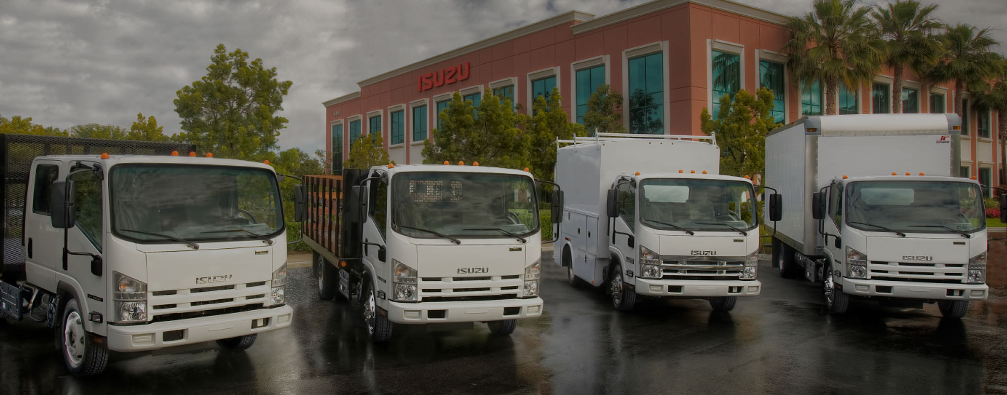 トラックの写真